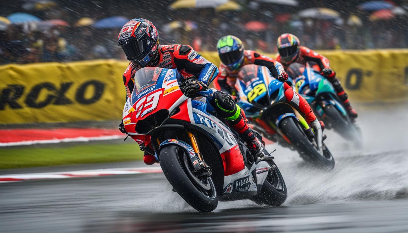 Balapan hujan MotoGP 2023