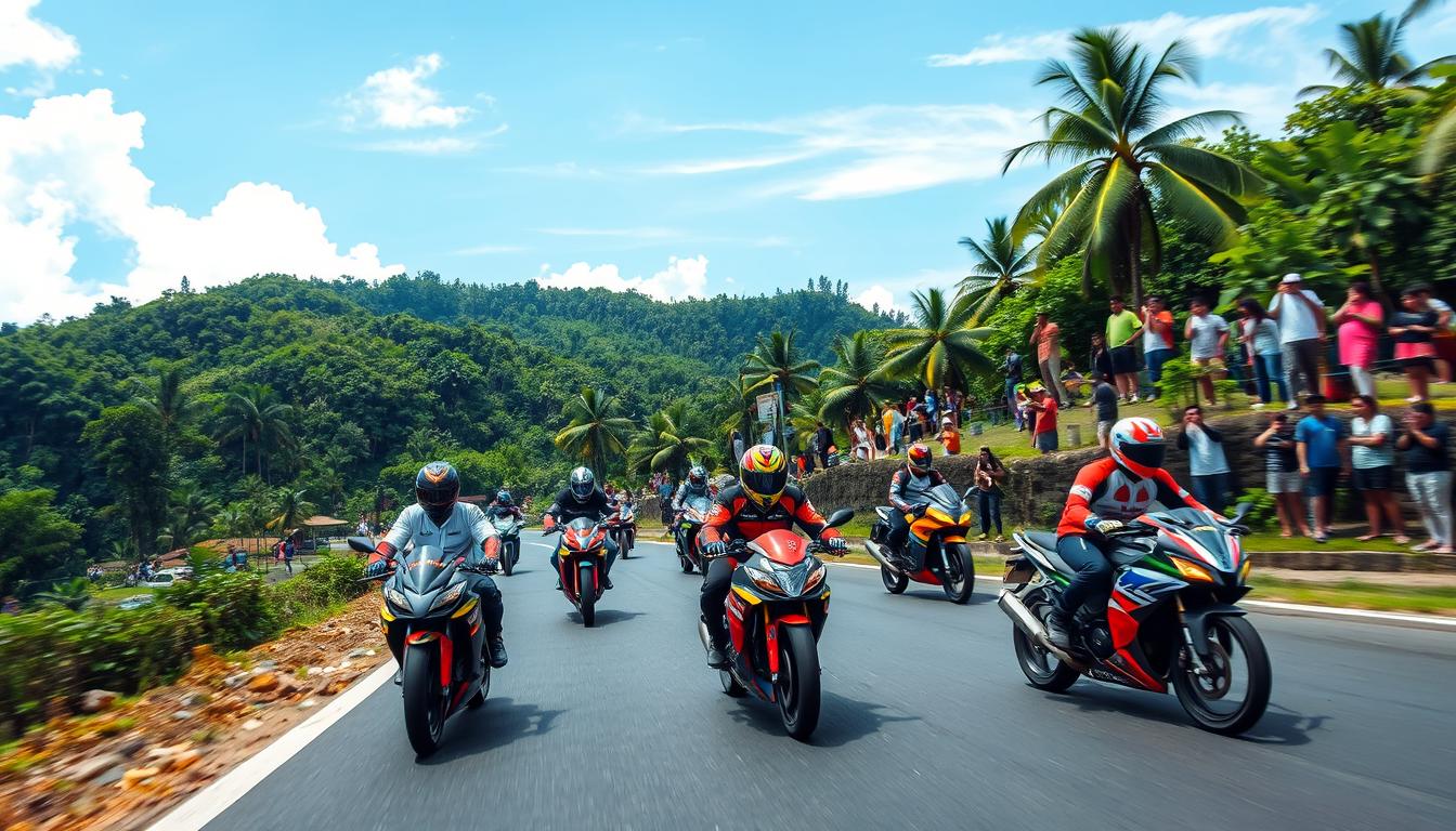 Sensasi Aksi Balap Motor di Indonesia