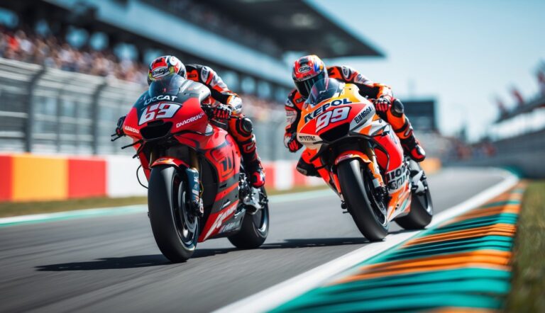Persaingan Tim di MotoGP: Ducati Lenovo Team Melawan Repsol Honda Team