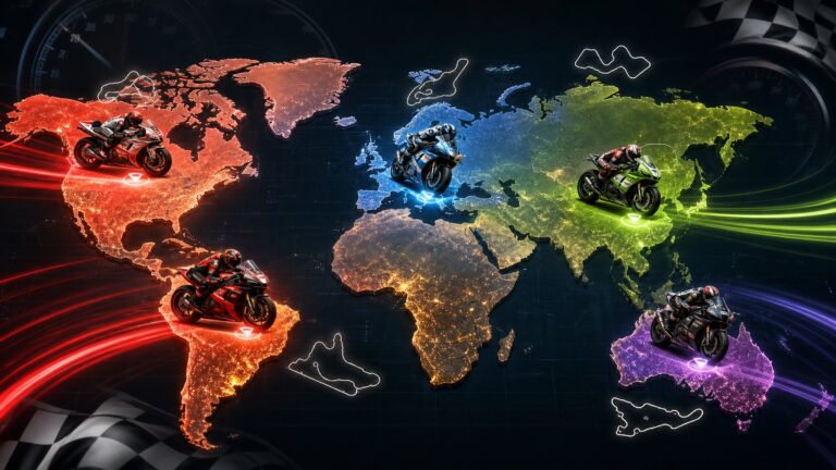 Perbandingan Sirkuit MotoGP 2026 di Asia, Eropa, Amerika, dan Australia Lengkap