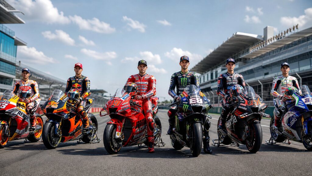 Daftar Pembalap MotoGP 2026 Lengkap dengan Tim Ducati, Yamaha, Honda, KTM, dan Aprilia